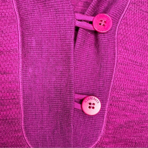 Icebreaker Crave Hooded Sweater Merino Wool Size Small - Picture 8 of 11